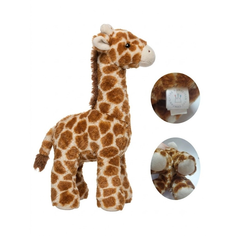 Manhattan Toy Company Giraffe Plush 9.5 inch Stuffed Animal Safari Nursery